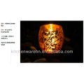 KCH-206 Haonai reflective glass candle holder